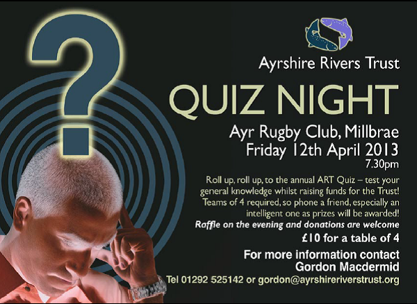 Quiz Night – 12/04/2013