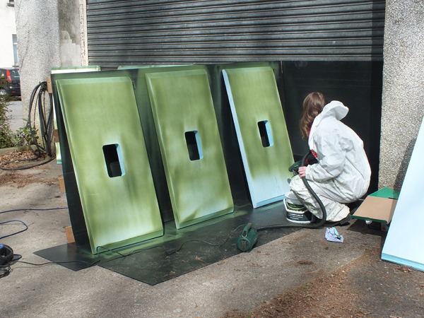 Mink Rafts production line