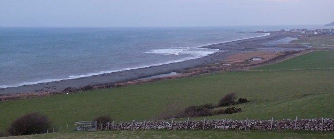 The mouth of the Stinchar at Ballantrae.
