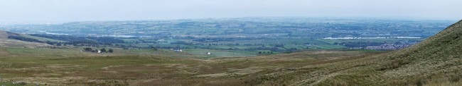 Panoramic view from Glasgow to Kilbirnie