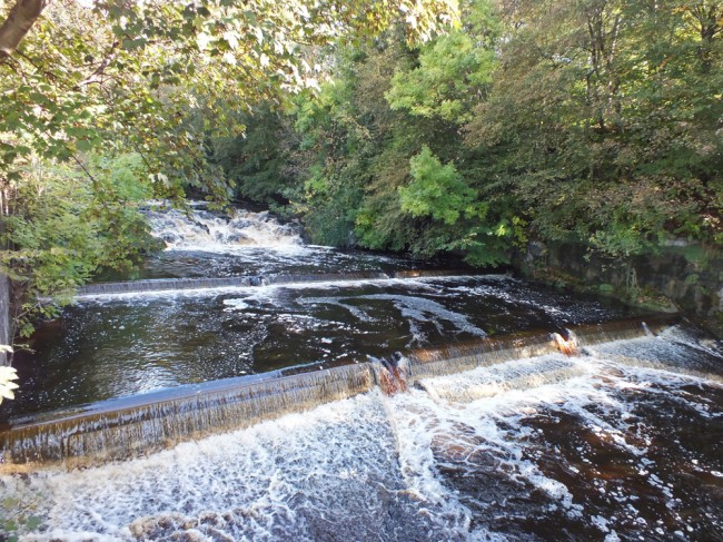 Black Rock waterfall and weirs. All looking good and standing up to the test of time. 