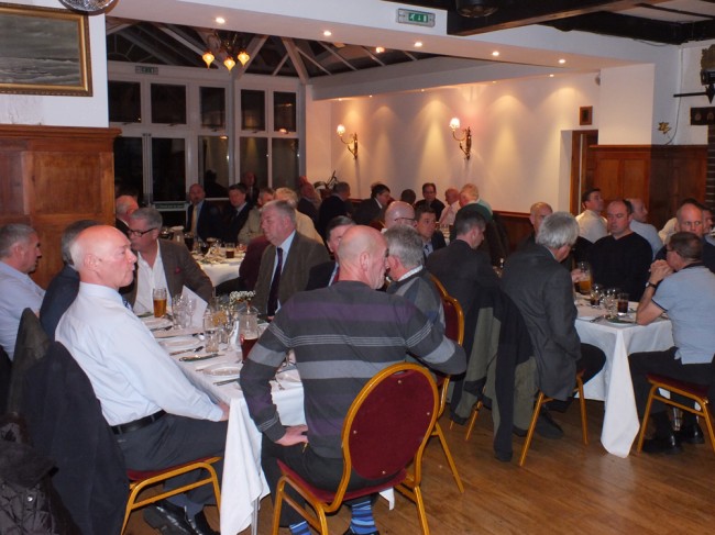 Almost 80 people attended the evening at the Abbotsford Hotel which was an excellent and spacious venue