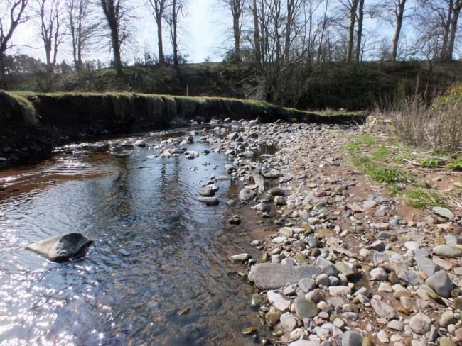 Severe and accelerated erosion on the Culroy Burn