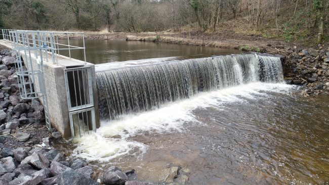 Sevenacres Weir and fish pass