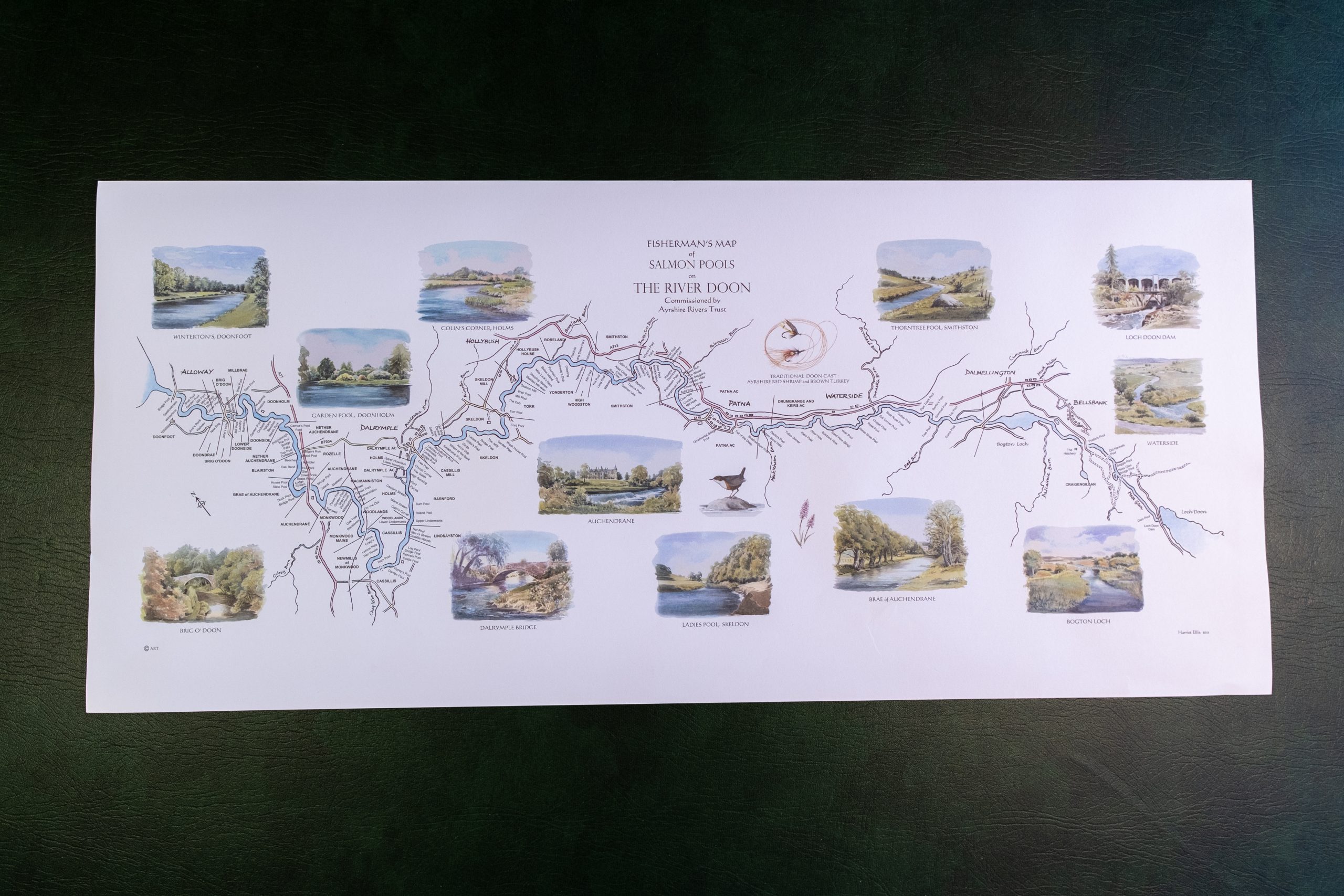 Doon River map